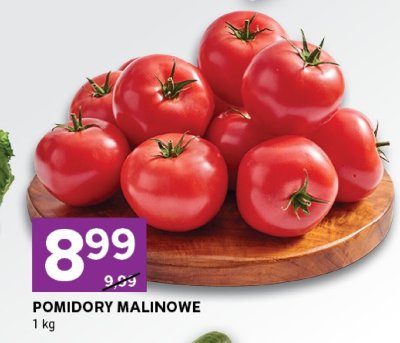 Pomidory malinowe premum promocja w Stokrotka