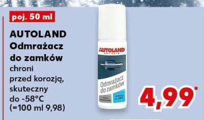 Odmrażacz do zamków promocja w Kaufland