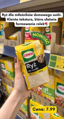 Ryż do sushi Cenos promocja w Kaufland