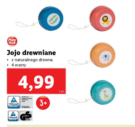 Jojo drewniane Playtive promocja