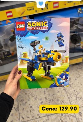 Klocki Sonic The Hedgehog Cyclone vs. Metal Sonic 77002 promocja w Kaufland