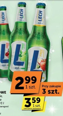 Piwo Lech Free smakowe różne rodzaje promocja w Euro Sklep