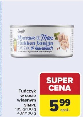 Tuńczyk promocja w Carrefour Market
