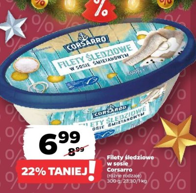 Filety śledziowe w sosie śmietanowym Seko promocja w Netto