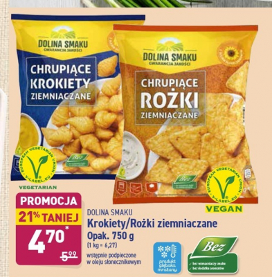 Krokiety ziemniaczane chrupi膮ce Dolina smaku promocja