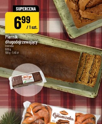 Piernik długodojrzewający Oskroba promocja w POLOmarket