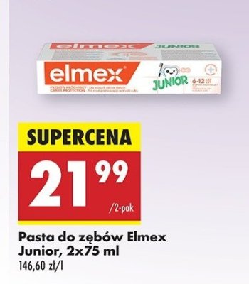 Pasta do z臋b贸w dla dzieci w wieku 6-12 lat Elmex junior promocja