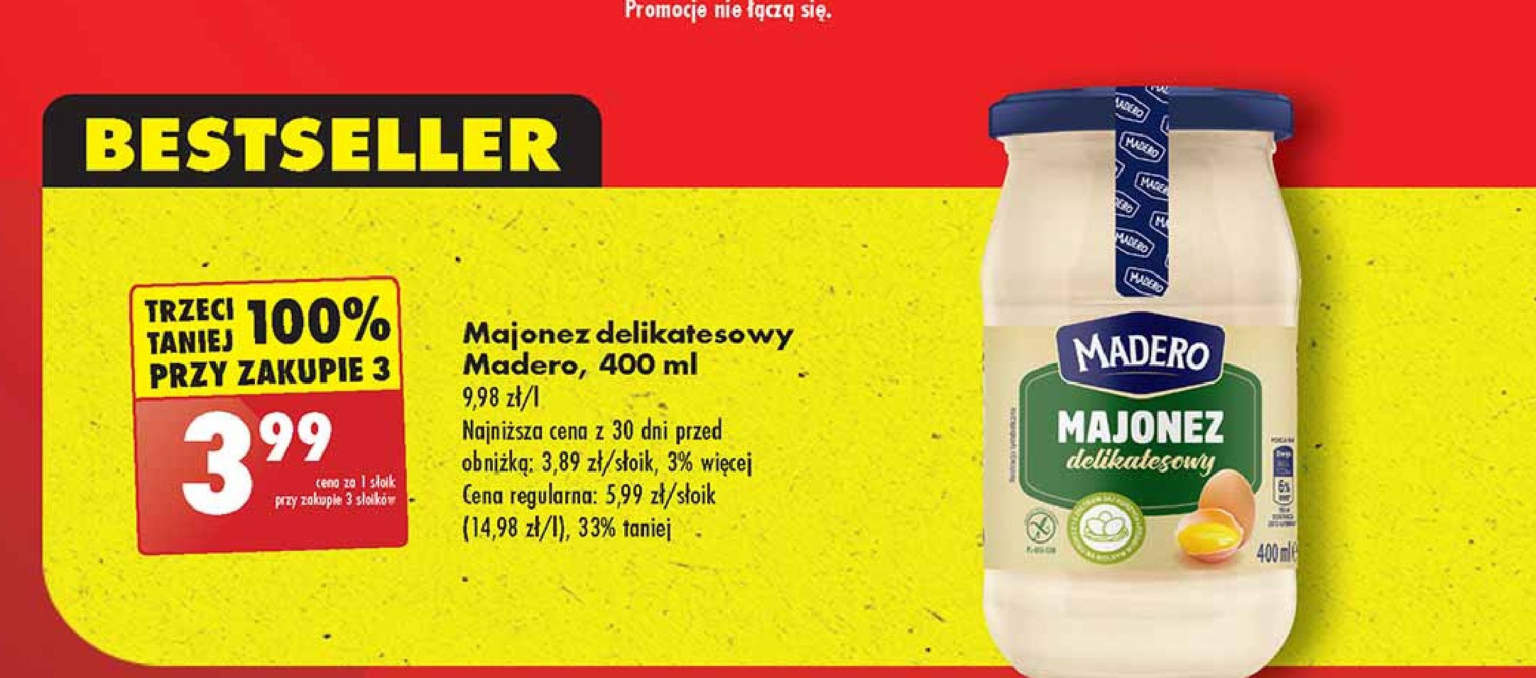 Majonez delikatesowy Madero promocja