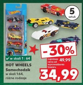 Samochodziki Hot wheels promocja w Kaufland