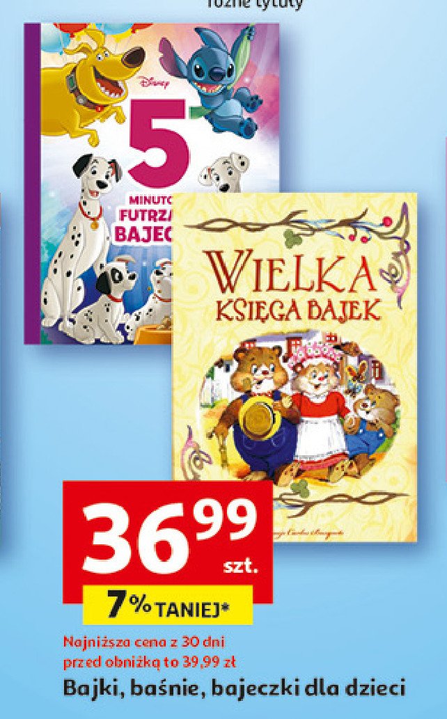 Wielka księga bajek promocja w Auchan