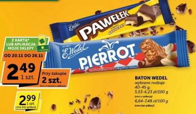 Baton Wedel Pierrot promocja w ABC