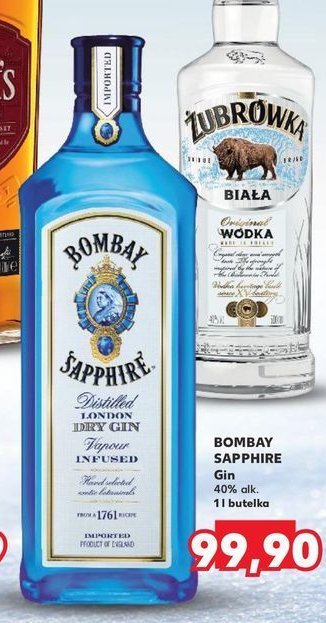 Gin Bombay sapphire promocja w Kaufland