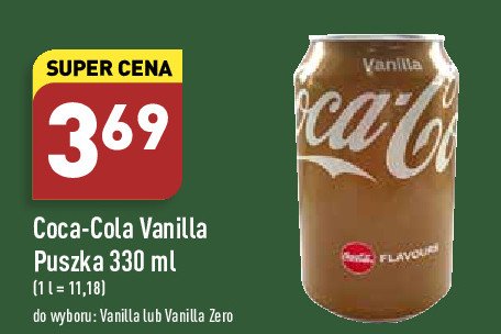Napój Coca-cola vanilla promocje