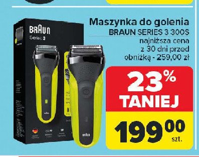 Maszynka do włosów 3 300s Braun promocja w Carrefour Market