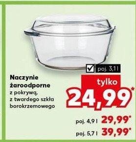 Naczynie żaroodporne 4.9 l promocja