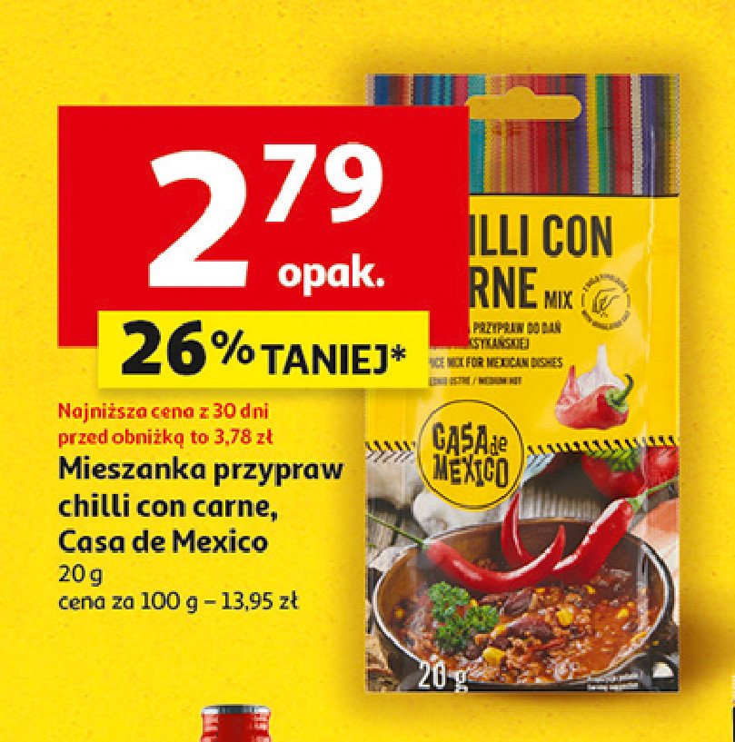 Przyaprawa chilli con carne Casa de mexico promocja