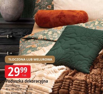 Poduszka dekoracyjna Eurofrany promocja w Leclerc