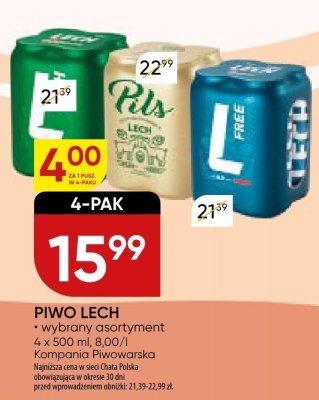 Piwo promocja w Chata Polska