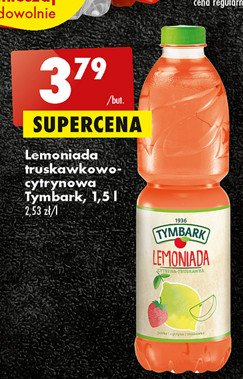 Lemoniada truskawkowo-cytrynowa Tymbark lemoniada promocja