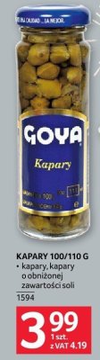Kapary 100/110g promocja w Selgros