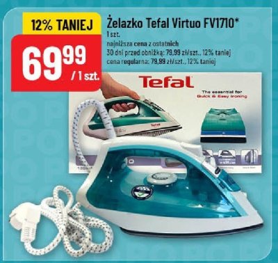 Żelazko Tefal Virtuo FV1710 promocja w POLOmarket