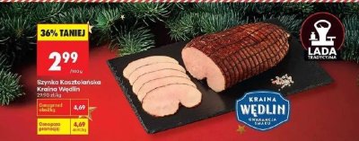 Szynka Kasztelańska Kraina Wędlin promocja w Biedronka