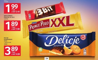 Ciastka Delicje Szampańskie 147 g różne smaki promocja w Selgros