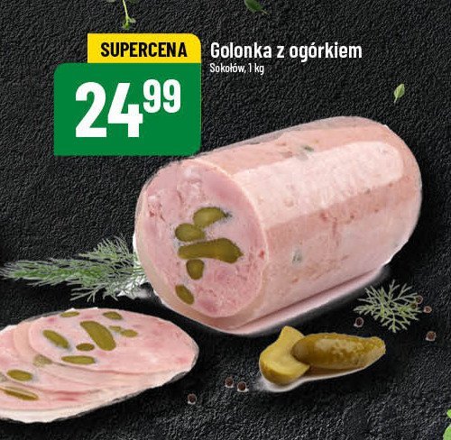 Golonka z ogórkiem Sokołów promocja w POLOmarket