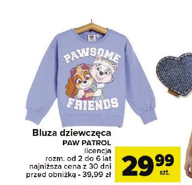 Bluza dziewczęca psi patrol promocja