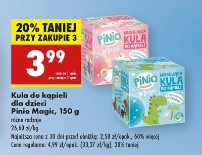 Kula musuj膮ca do k膮pieli z zabawk膮 jednoro偶ec Pinio magic promocja