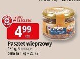 Pasztet wieprzowy promocja w Leclerc