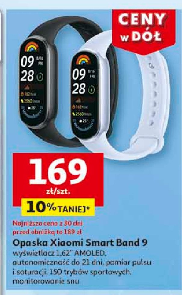 Opaska mi smart band 9 Xiaomi promocja