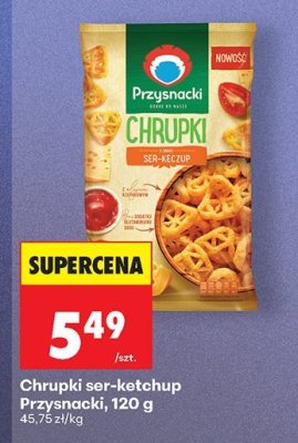 Chrupki ser-ketchup Przysnacki promocja w Biedronka