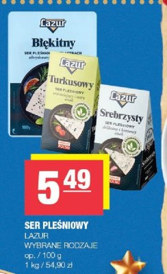 Ser pleśniowy LAZUR wybrane rodzaje promocja w SPAR