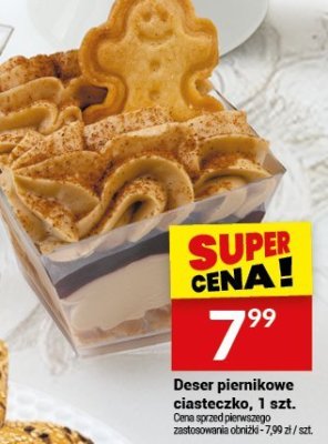 Deser piernikowe ciasteczko, 1 szt. promocja w Twój Market