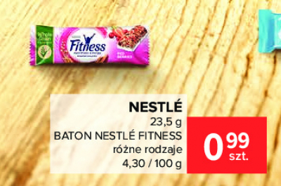 Baton strawberry Nestle fitness promocja