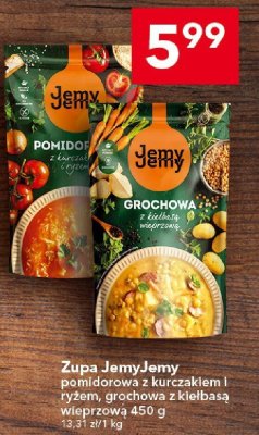 Zupa Jemy Jemy pomidorowa z kurczakiem i ryżem 450 g promocja w LEWIATAN