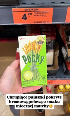 Paluszki Glico Pocky mix smaków promocja w Biedronka