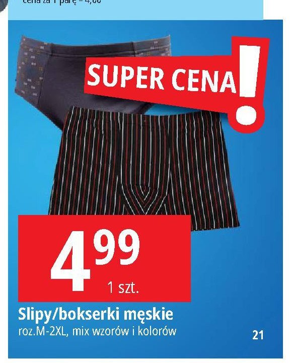 Slipy m臋skie roz. m-2xl promocja