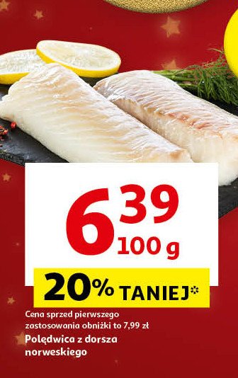 Polędwica z dorsza norweskiego promocja w Auchan