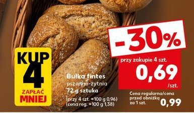 Bułka fintes promocja