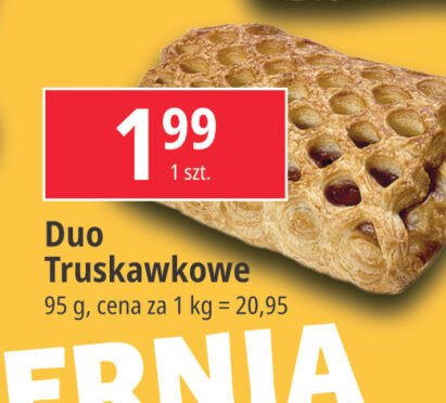 Ciastko duo truskawkowe promocja