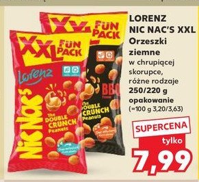 Orzeszki barbecue Lorenz nic nac's promocja w Kaufland