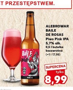 Piwo Alebrowar baile de rosas promocja