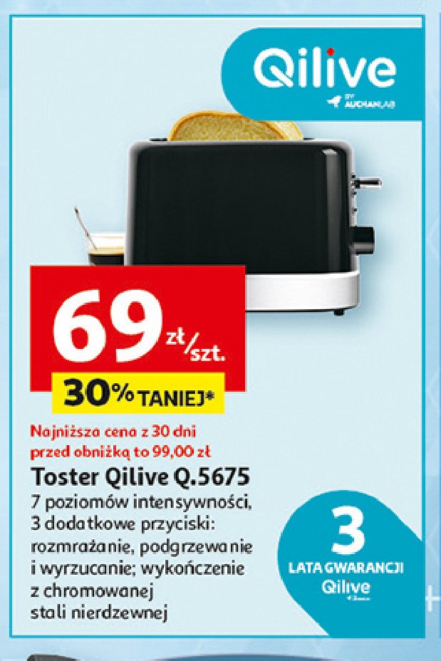 Toster q.5675 Qilive promocja