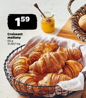 Croissant maślany promocja w Netto