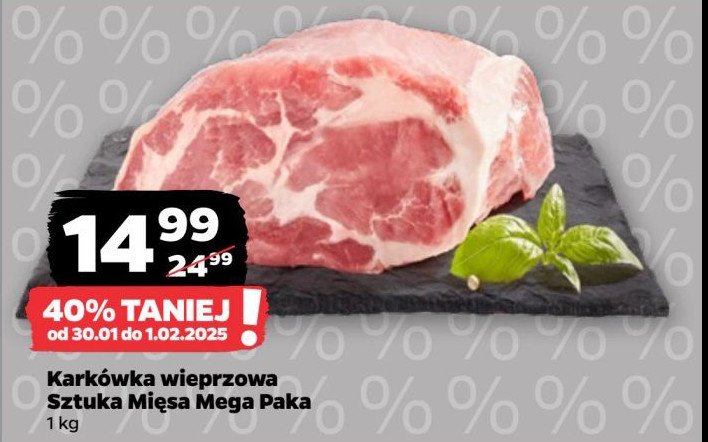 Karkówka wieprzowa SZTUKA MIĘSA promocja w Netto