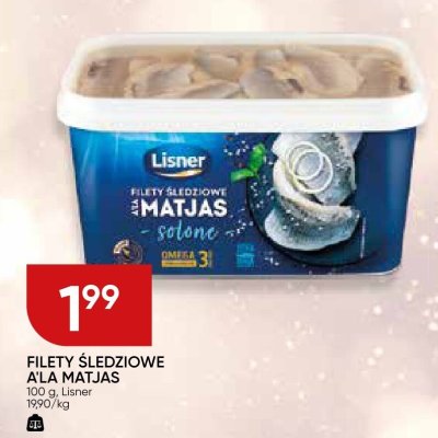 Filety śledziowe a'la matjas Lisner promocja w Chata Polska