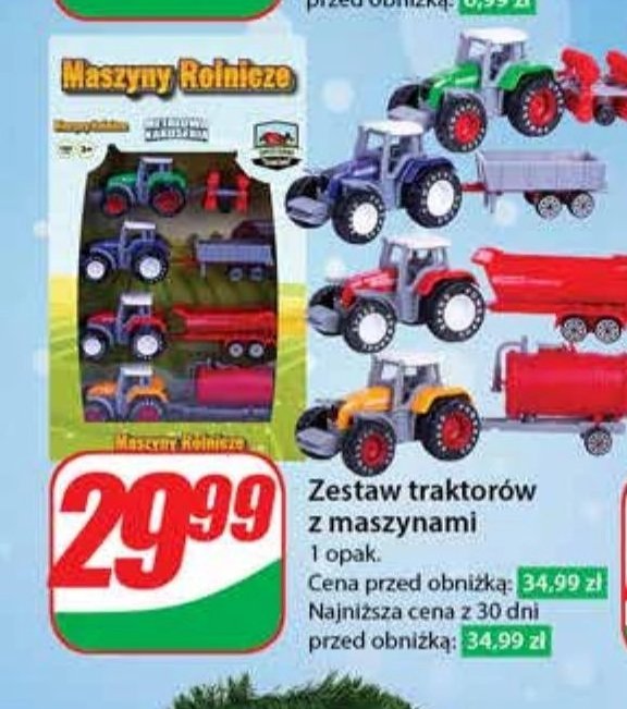 Maszyny rolnicze promocja w Auchan