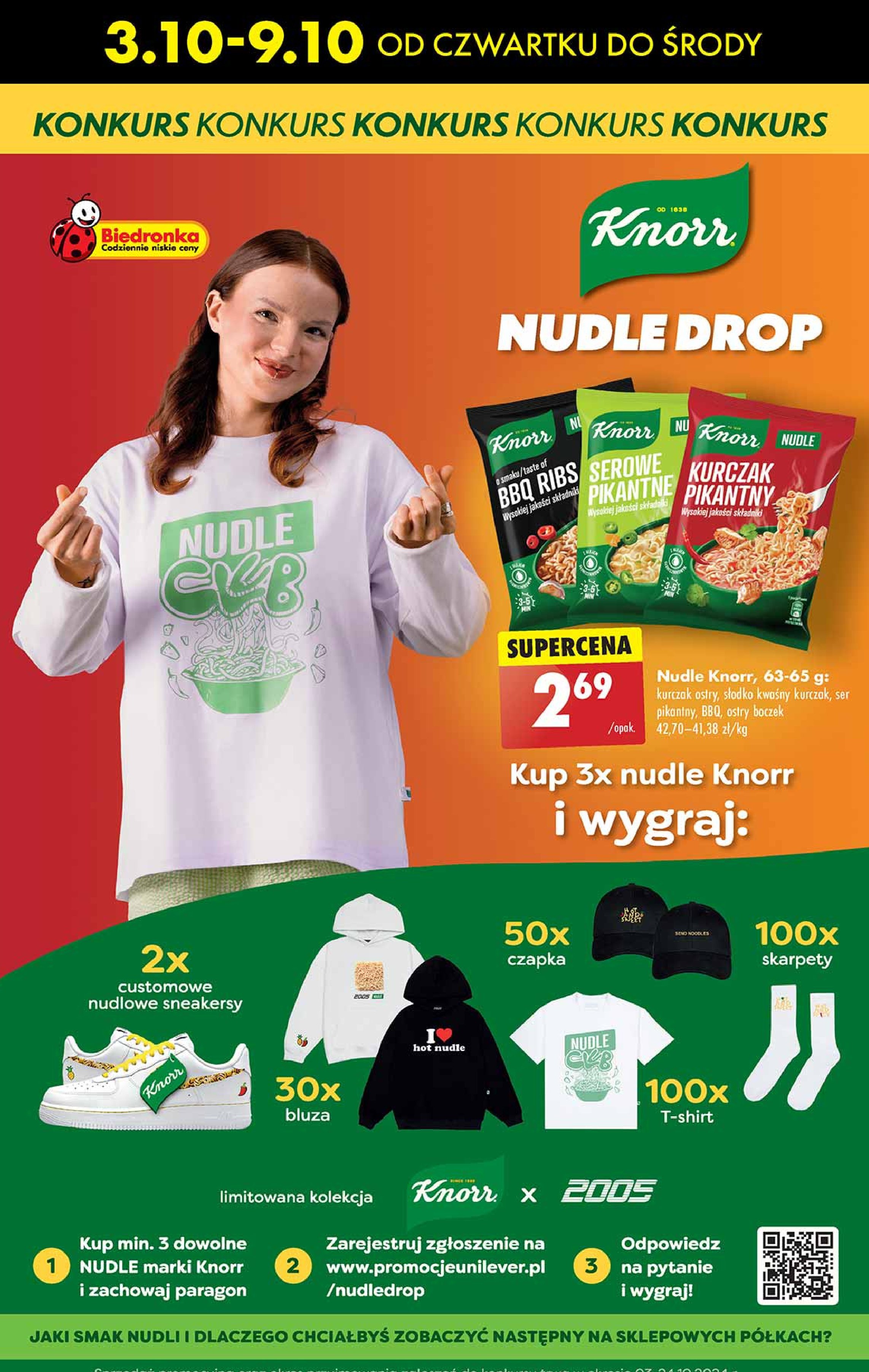 Grillowane żeberka Knorr nudle promocja